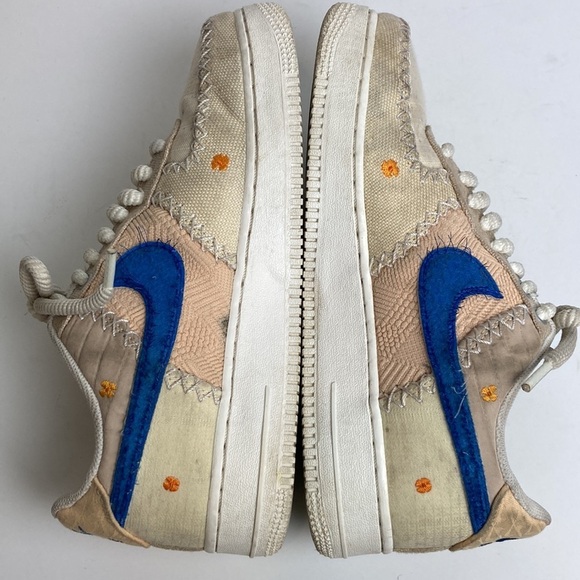 Nike Air Force 1 Low '07 40th Anniversary Edition LA Flea 9.5 Floral Streetwear - Picture 16 of 16